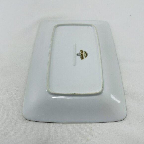 Harmony House Wheat Garland Plate Tray Dish 10” Rectangular Cheese Snack Serving - Picture 2 of 10